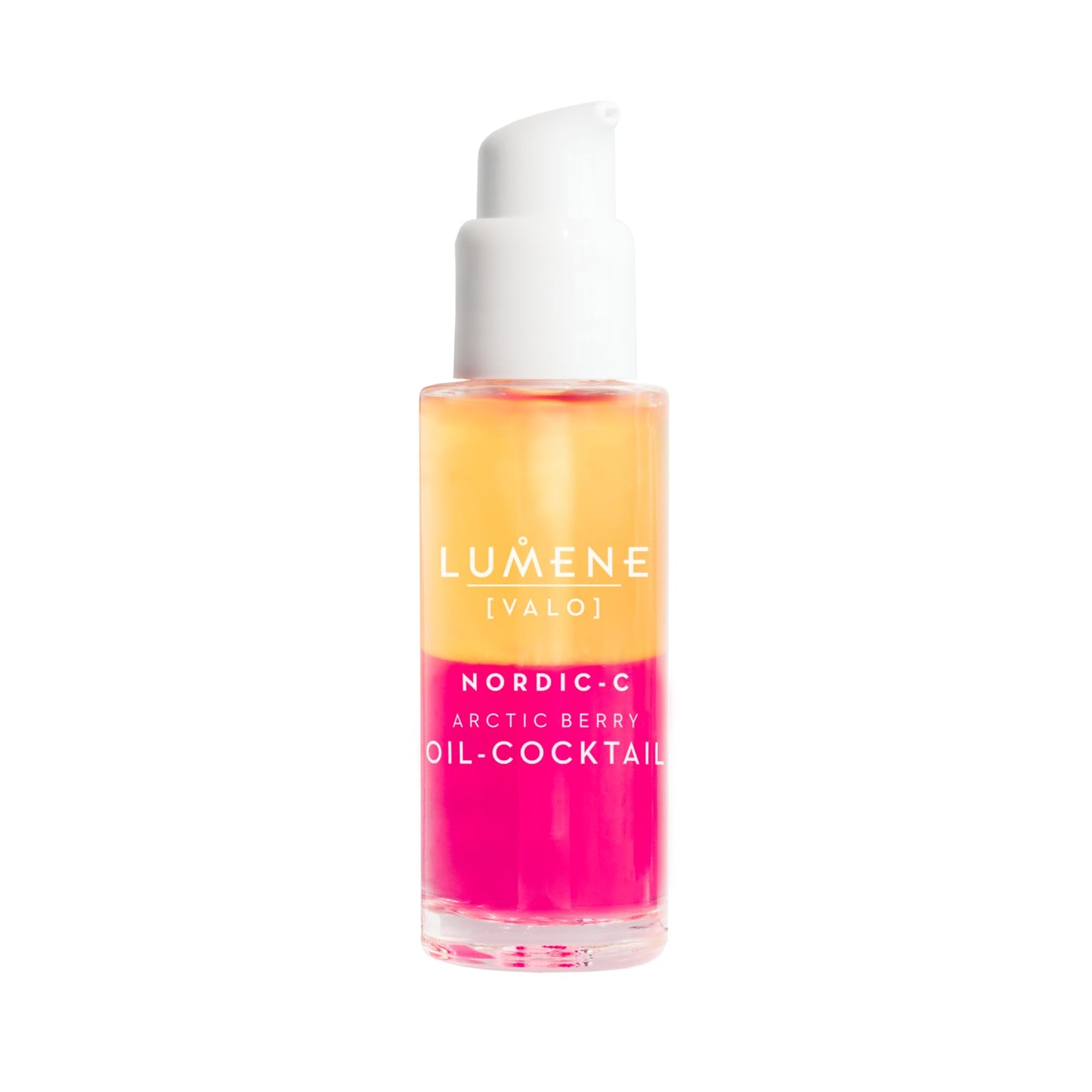 LUMENE Nordic-C [VALO] Arctic Berry Oil-Cocktail Serum | Antioxidant-Rich Hydration | Vitamin C, Vitamin E & Hyaluronic Acid | Replenishes & Plumps