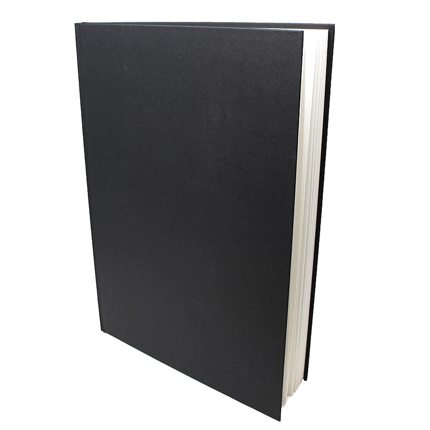 Artway Studio ? Casebound A3 Sketchbook ? Portrait - 80 Sides/40 Pages of 170gsm Cartridge Paper ? Black Hardback Sketchbook