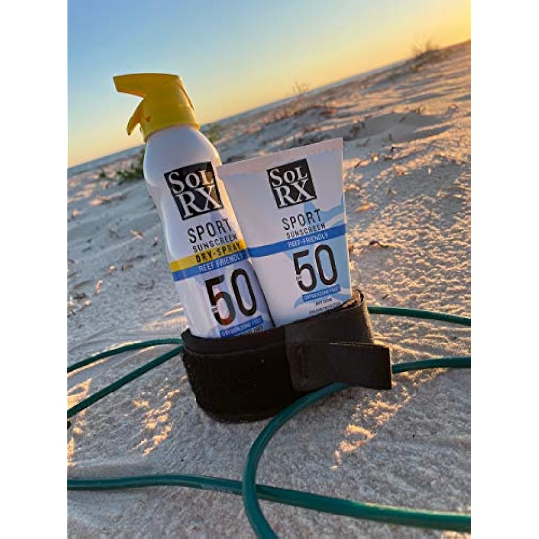 SolRX SPORT SPF 50 Sunscreen - Oxybenzone Free, Fragrance Free - 3.4 oz Tube
