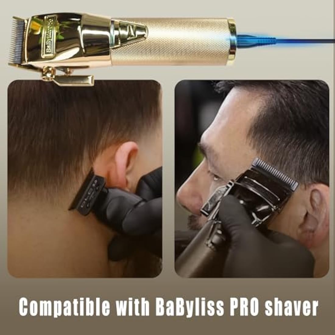 Replacment Charger for BaByliss PRO Trimmer,Power Adapter Compatible with BaByliss Hair Clippers Model PRO FX870 FX788 FX787 FXSSM FX820 FX726 FX825 Shaver Charging Cord