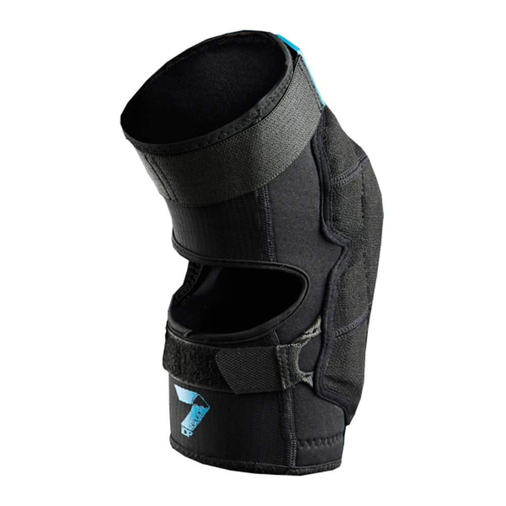 Seven iDP 7iDP Flex Knee MTB Enduro Mountainbike Knee Pads - Black (Large)
