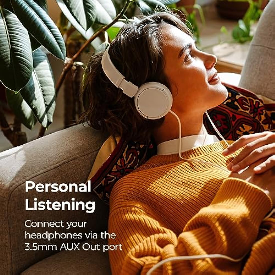 DAB Radio Portable, DAB Plus/DAB Radio, FM Radio, Small Radio, Portable Radios Mains and Battery, USB Charging for 15 Hours Playback, Large LCD Display (Spectrum by iBox)