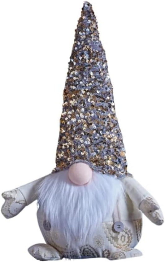 30cm Champagne Plush Christmas Gonk