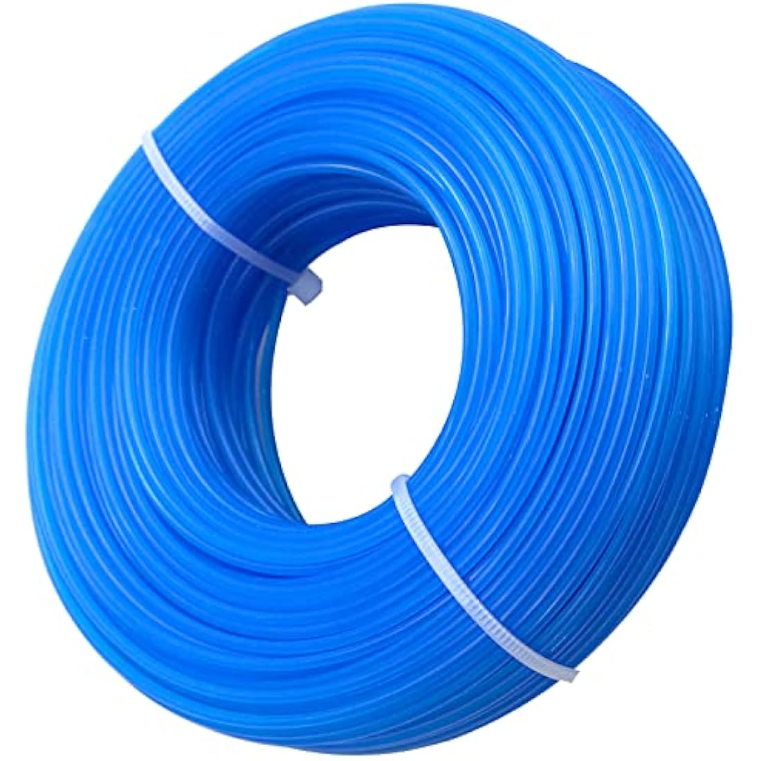 Zeqeey Grass Strimmer Line Diameter 1.6mm Length 100m Nylon Round Rope Grass Weed Trimmer String Line for Park Garden Yard Field Lawn, Blue