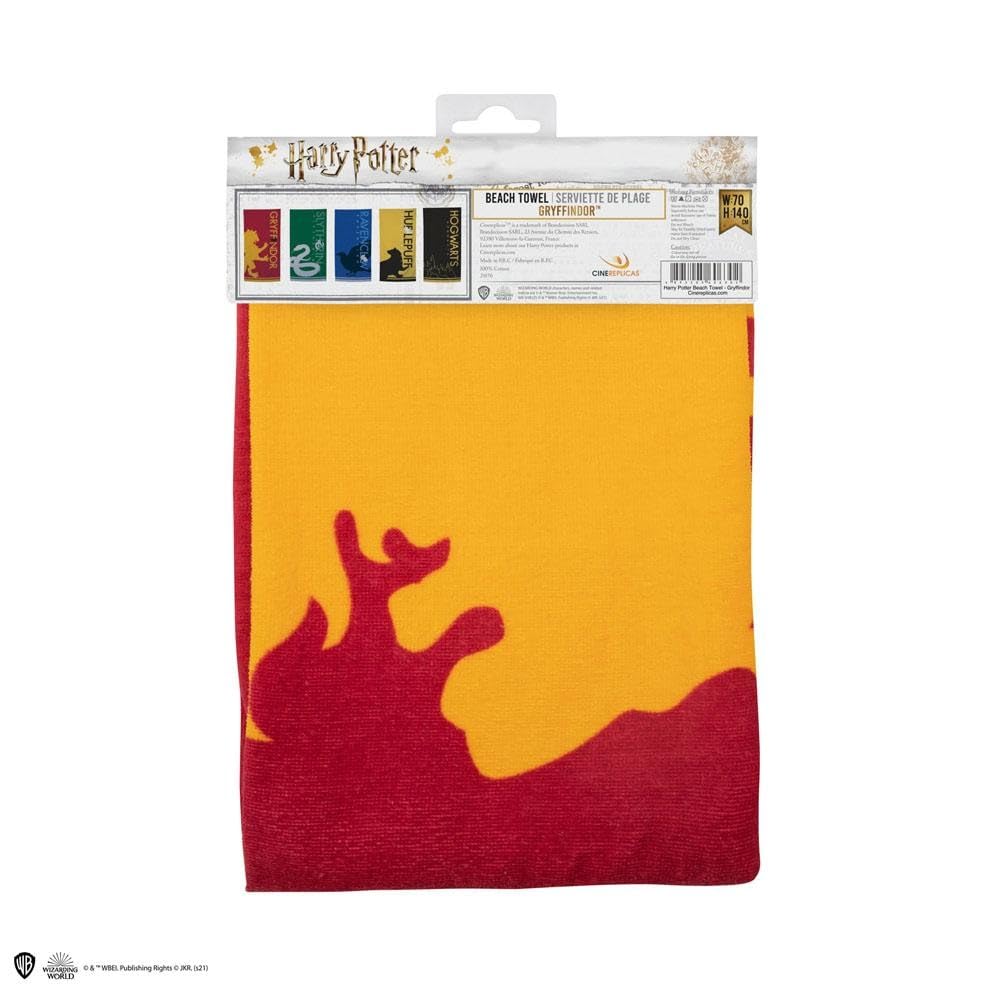 Cinereplicas Harry Potter - Beach Towel Gryffindor - Official License