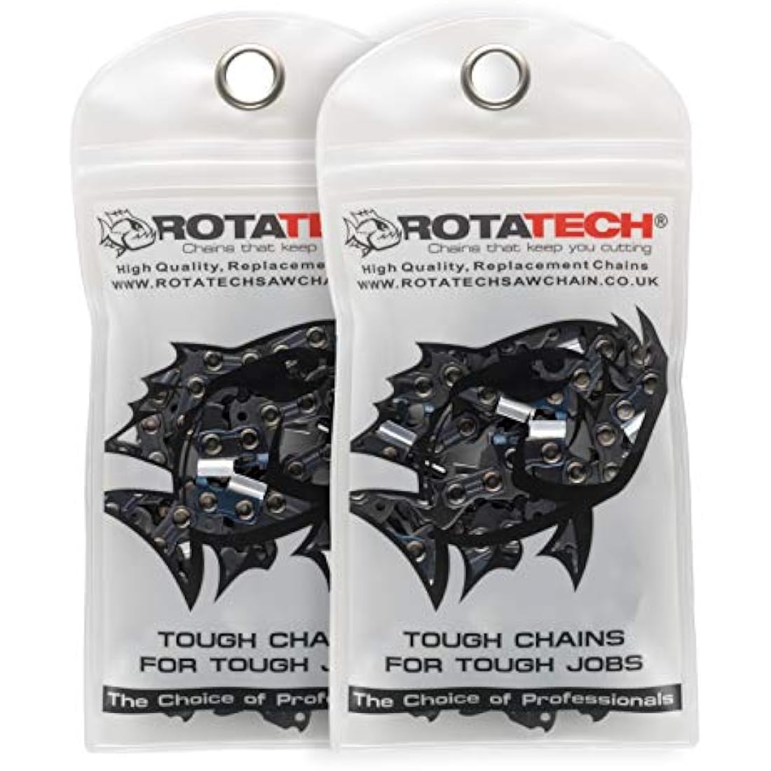 2 X 14 35 cm Rotatech Chainsaw Chains. 3/8" LP Pitch, 0.050" Gauge, 50 DL Drive Links. Compatible with Stihl 018 MS180 MS181 020 021 023 MS200T MS211 MS201T MS231