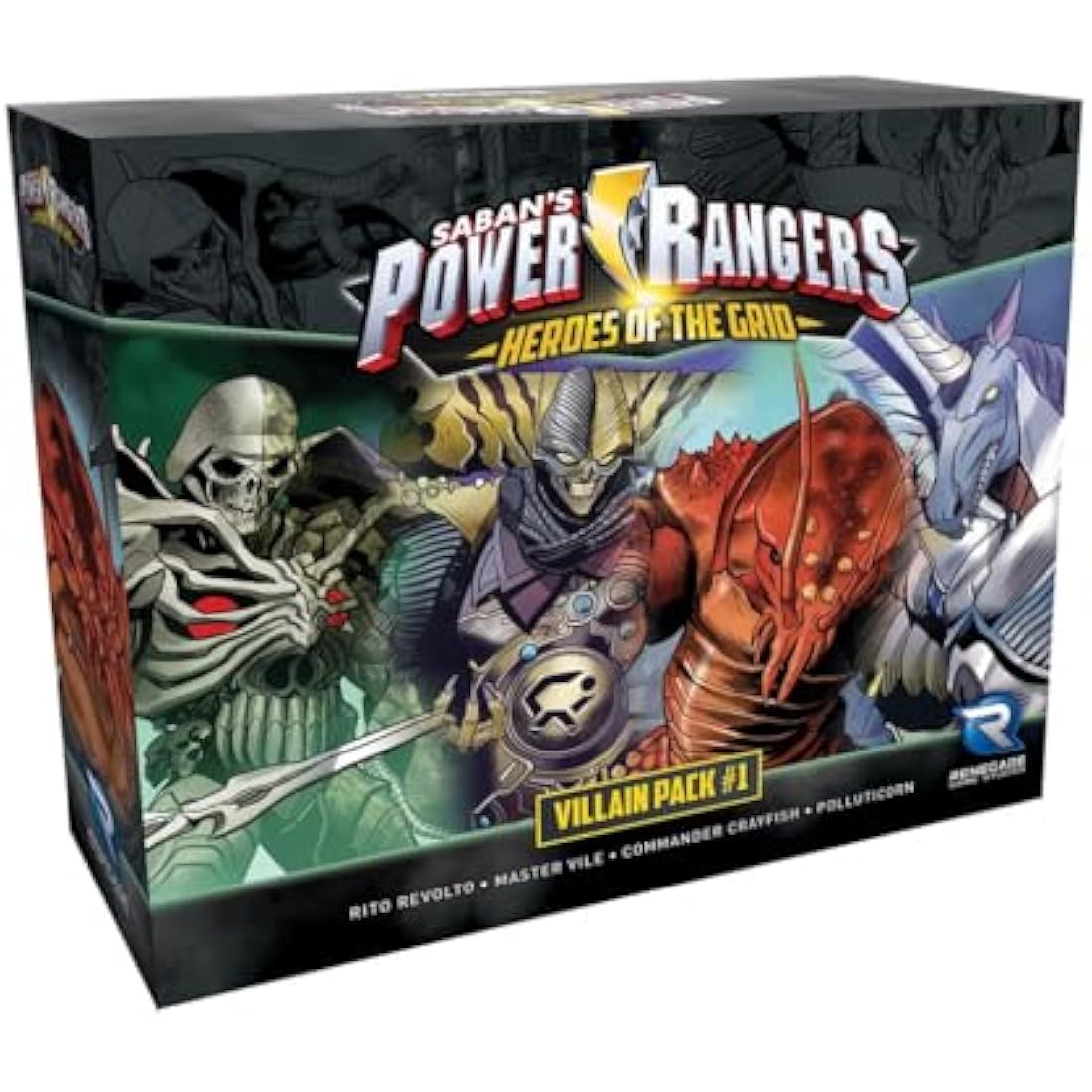 Power Rangers: Heroes of the Grid Villain Pack #1