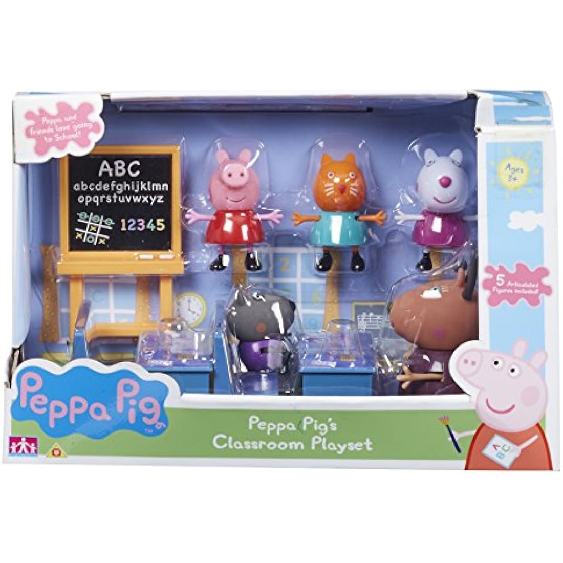Peppa Pig 0416012 Toy Classroom, Multicoloured
