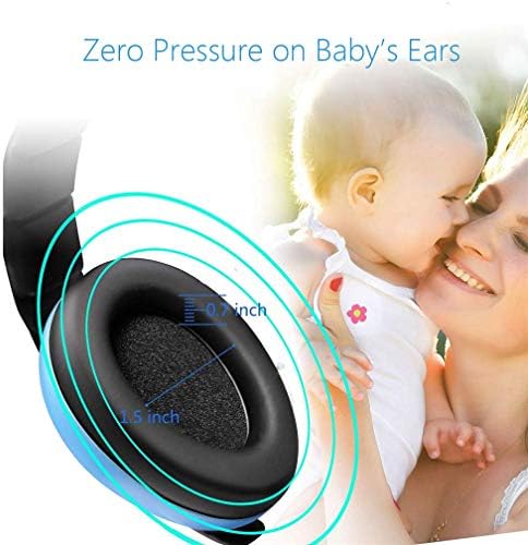 YANKUIRUI Ear Defenders Baby Noise cancelling headphones For Age 0 To 3 Years Toddlers at Plane, Firework, Concert, Cinema