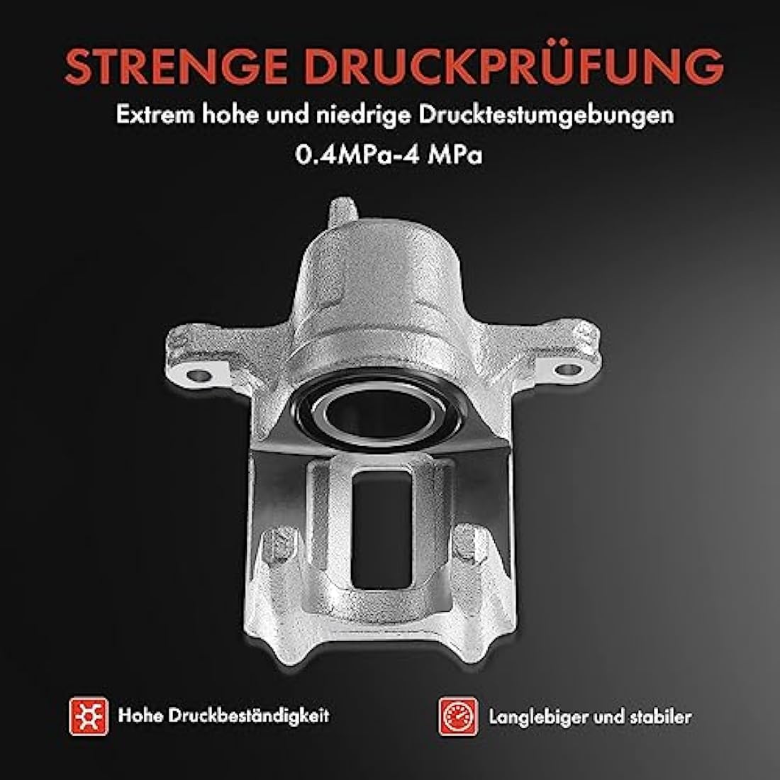 Frankberg Brake Caliper Disc Brake Front Right Compatible with Fiesta Saloon Fiesta VI CB1 CCN Fiesta VI Van Replace# 344535