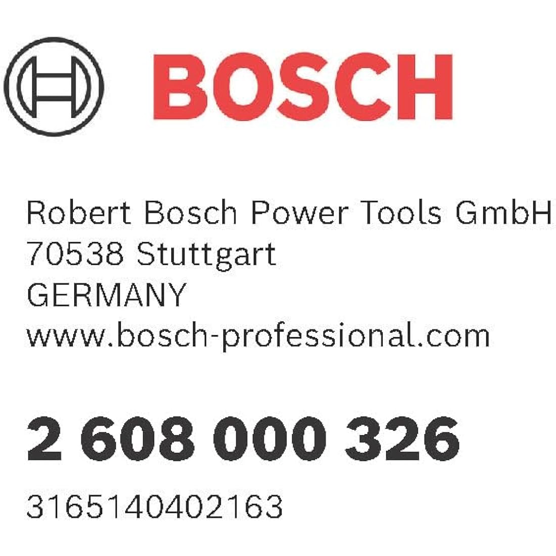 Bosch Professional Sanding Plate for Orbital Sander GSS 23 AE 2608000326