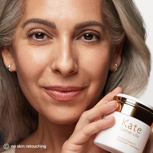 Kate Somerville Retinol Vitamin C Moisturiser - Anti-Ageing Vitamin C Overnight Face Cream, Retinol Night Skincare, 50ml