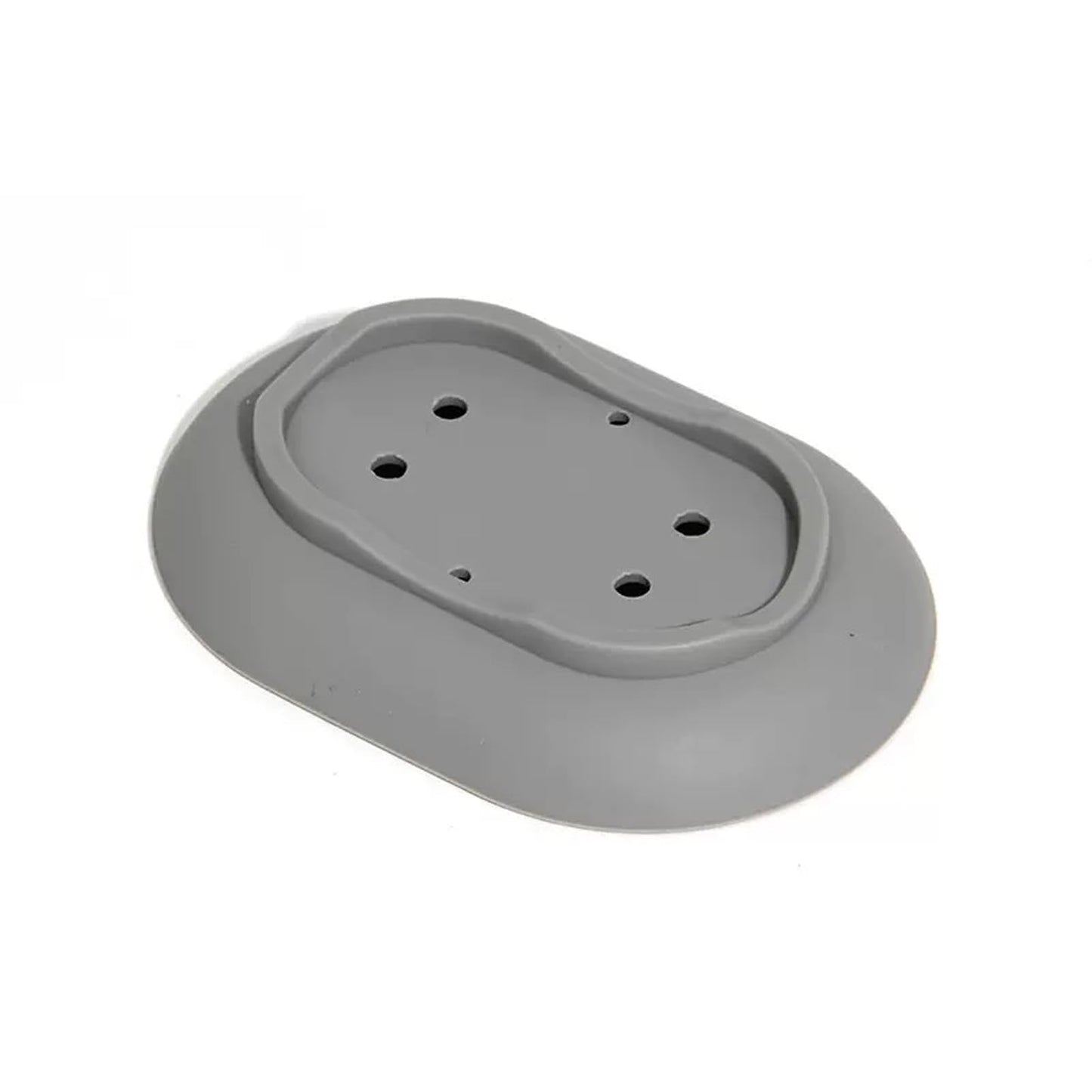 Lansonee 2PCS Silicone Soap Dish, Anti-Slip & Self-Draining Soap Holder, Flexible & Portable Shower Box, Soft & Durable for Kitchen