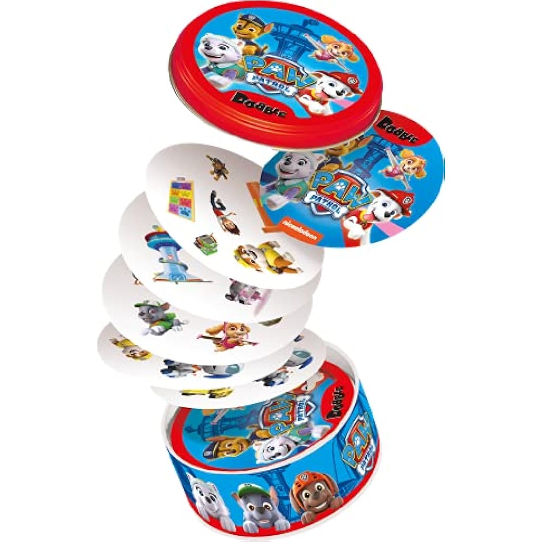 Asmodee Dobble Paw Patrol Card Game Ages 4+ 2-5 Players 10 Minutes Playing Time