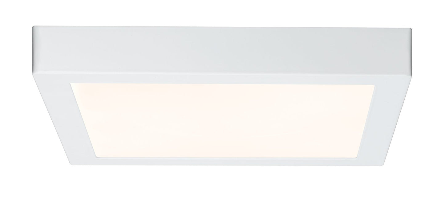 WallCeiling Lunar LED Panel 300x300mm 18W 230V White matt Aluminium
