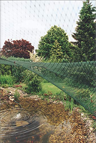 Oase 53753 Aquanet pond net 3, ideal protection of ponds from falling leaves and leaves, suitable for ponds up to max. 6 x 10 m, can also be used as a