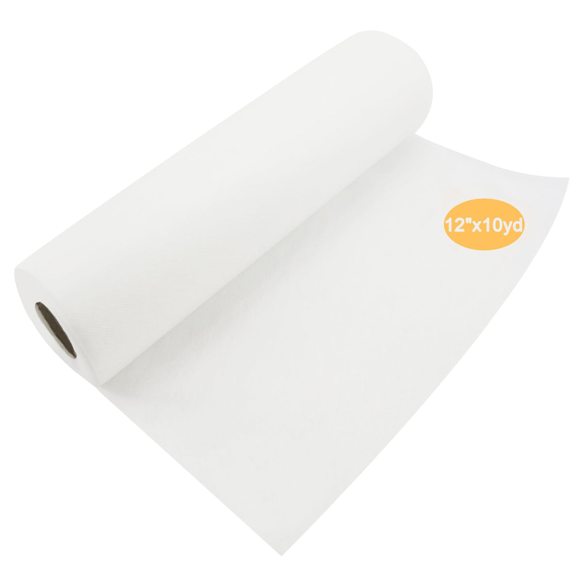 New brothread Water Soluble (Wash Away) Embroidery Stabilizer 12"x10yd (30.5cmx9.1meter) roll - ideal for Machine Embroidery and Hand Sewing - Light