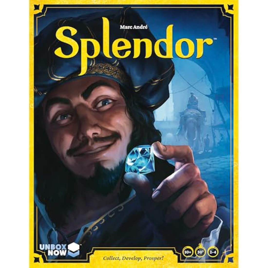 Space Cowboys Asmodee | Splendor | Family Card Game | Ages 10+ | 2 to 4 Players | 30 Minutes Playing Time