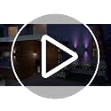 Philips Hue Lucca White LED Smart Outdoor Wall Light, Works with Alexa, Google Assistant and Apple HomeKit
