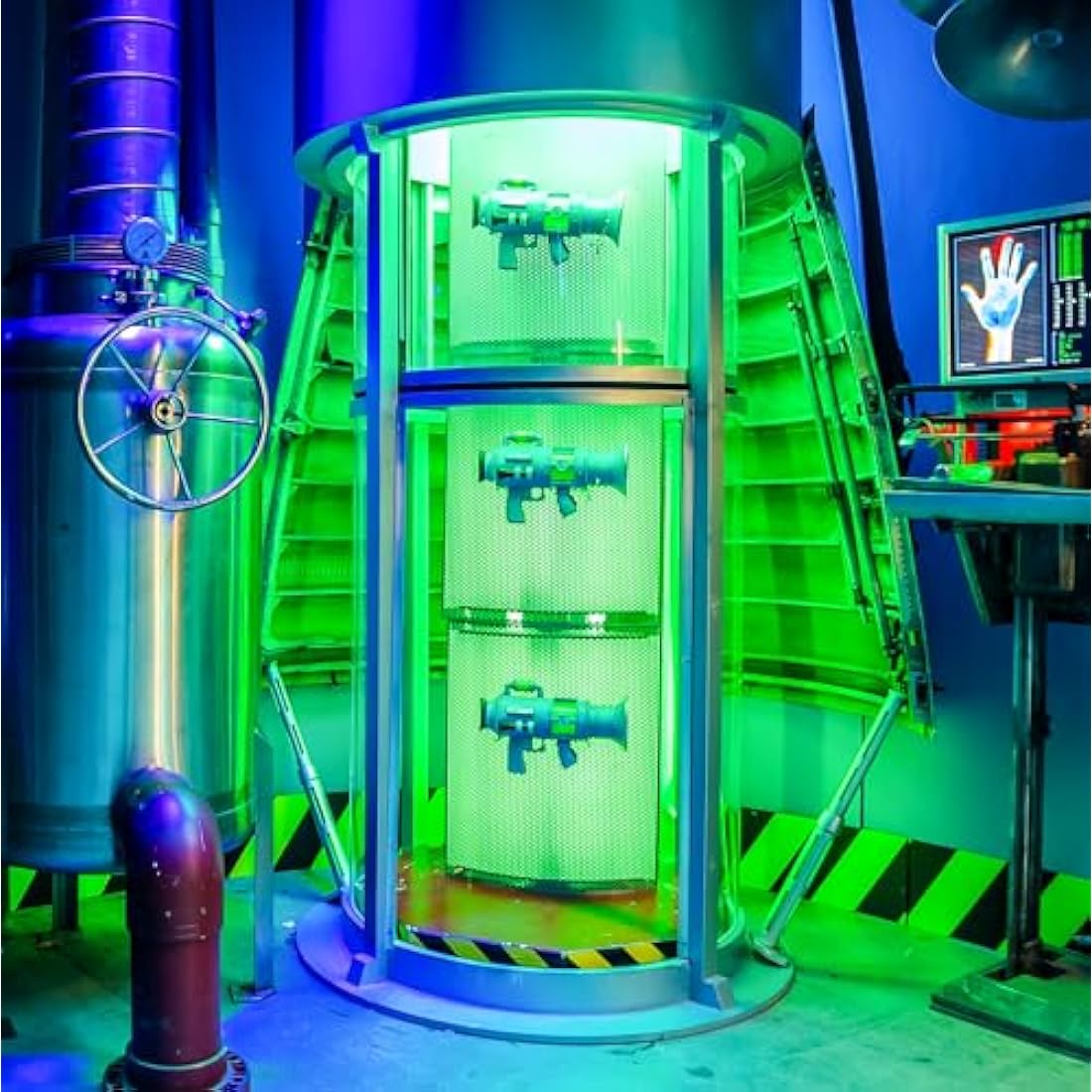 Despicable Me 4 The Ultimate Fart Blaster; Blasts out REAL Fart Rings of fog; Plays 15 Different Fart Sounds Lights Up and Emits Smells; It Includes 2 Different Scented Fart Formulas