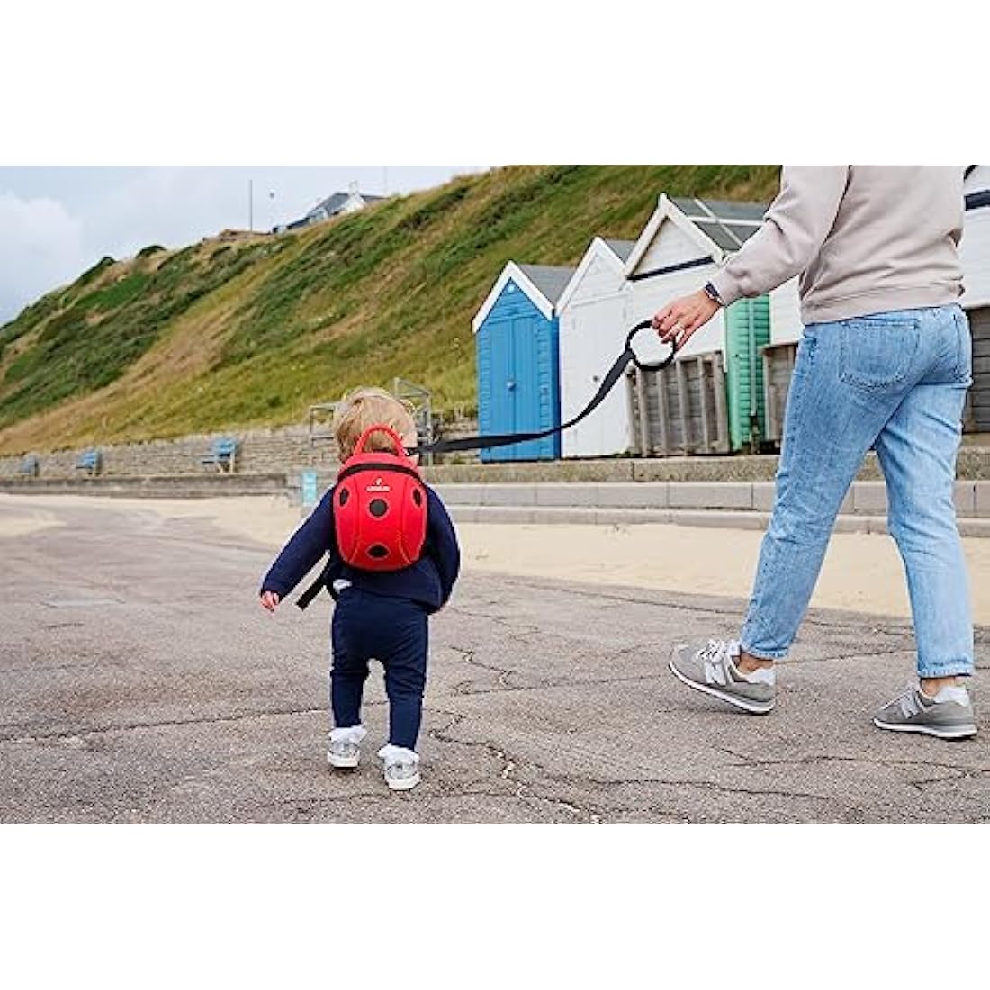 LittleLife Toddler Backpack Ladybird with Safety Reins