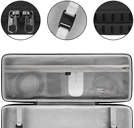 Geekria Full Size Keyboard Case, Hard Shell Travel Carrying Bag for 108 Key Computer Mechanical Keyboard Compatible with Razer BlackWidow V3 Mechanical Gaming, Ornata Chroma Gaming