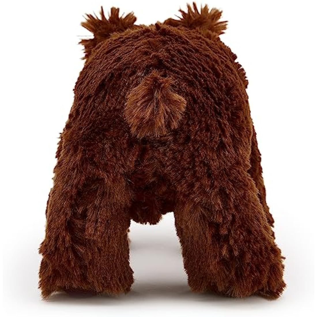 Zappi Co Ultra Soft Grizzly Bear Plush Toy (21cm Length) - 100% Recycled, Eco-Friendly, Newborn Gift, Realistic Lifelike