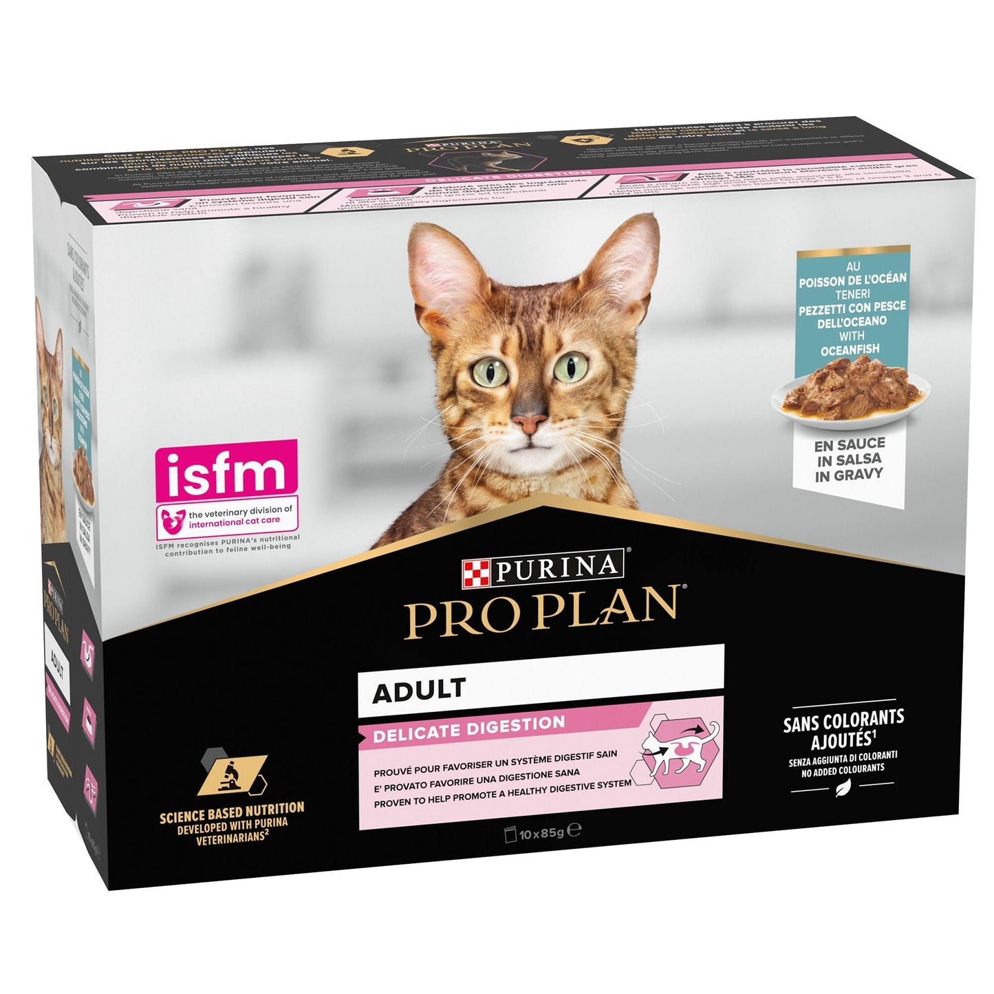 Pp Cat Nutrisavour Delicate Ocean Fish In Gravy 10x85g