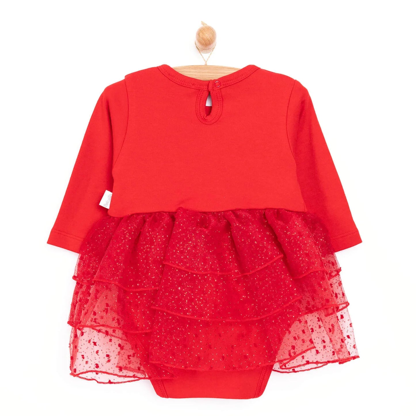 Bebetto Newborn Christmas Bodysuit - Red