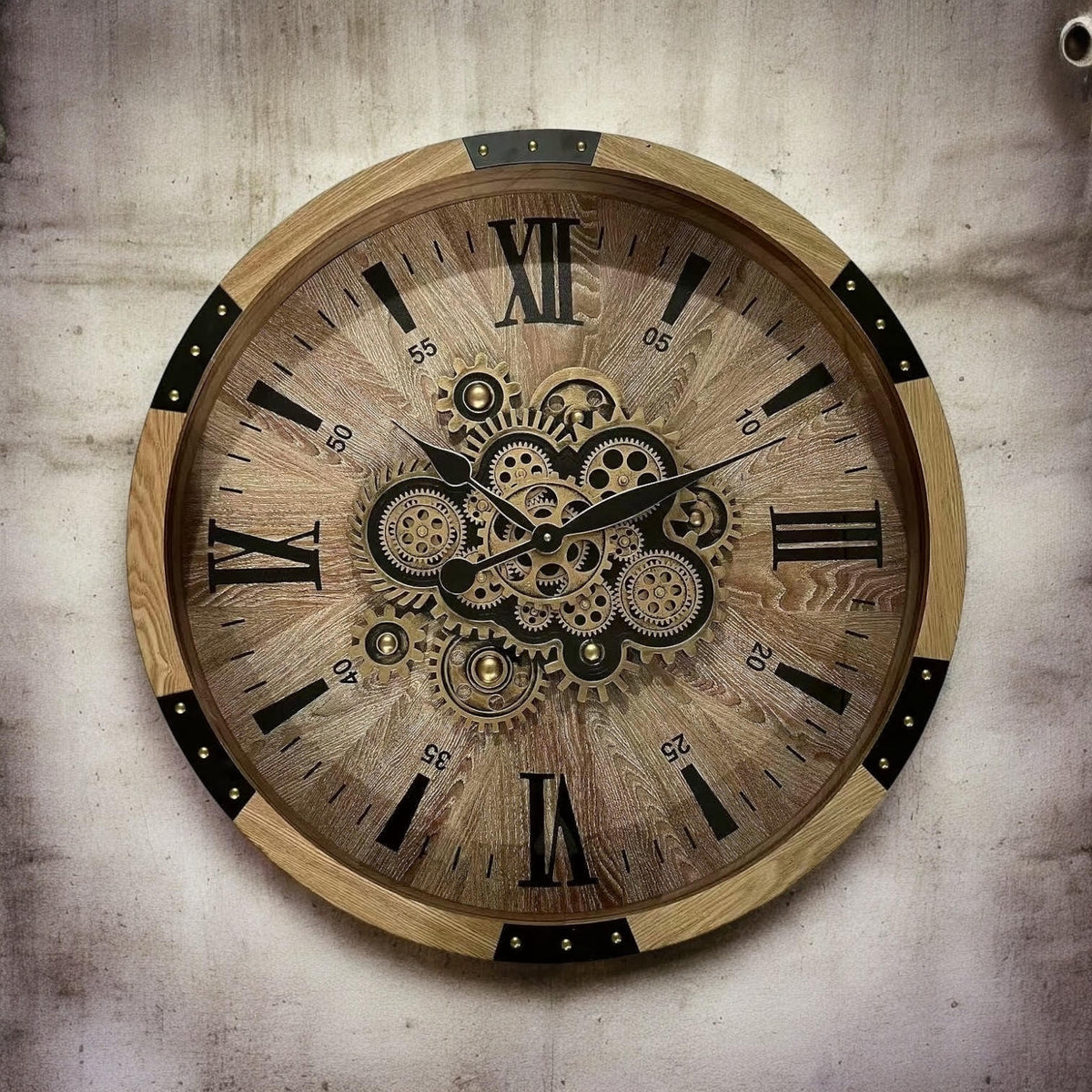 68CM GEAR CLOCK