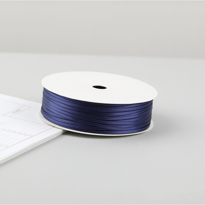 2mm Silk Ribbon Balloon Ribbon Rope Double-sided Diy Packaging