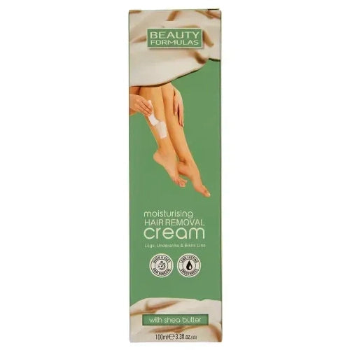 Beauty Formulas Moisturising Hair Removal Cream 3.5 oz / 100 ml - For Smooth, Sensitive Skin