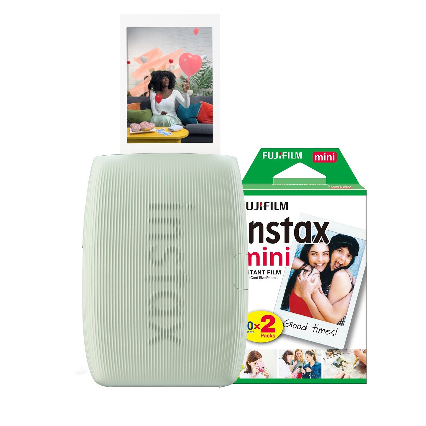 Fujifilm Instax Mini Link 3 Wireless Smartphone Photo Printer - Green