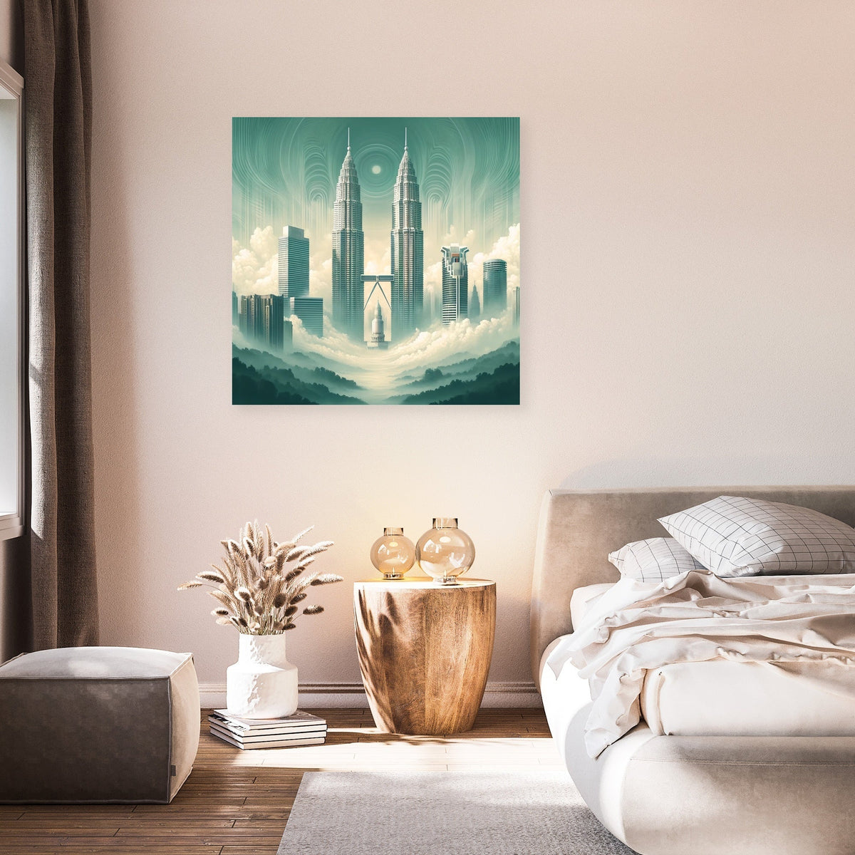 Ethereal Towers Canvas