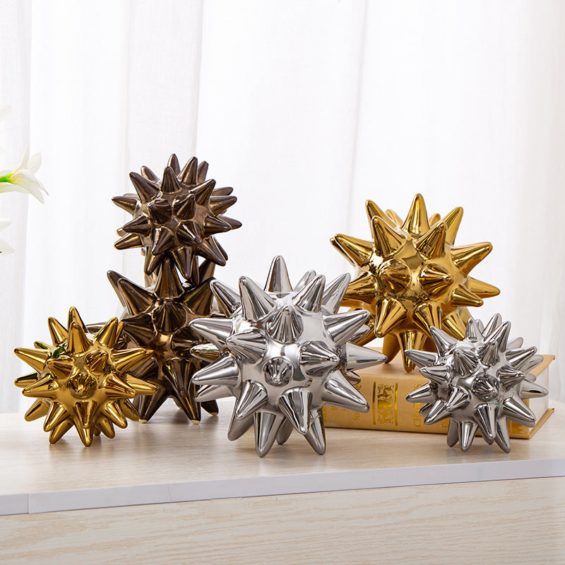 Nordic modern living room model room soft decorations