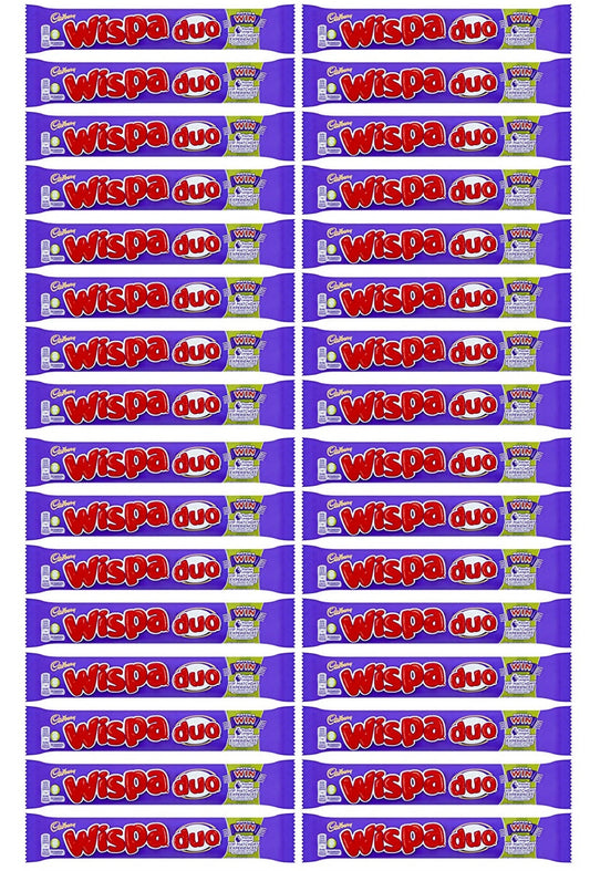 32 x Cadbury Wispa Duo Chocolate Bar 47.4G