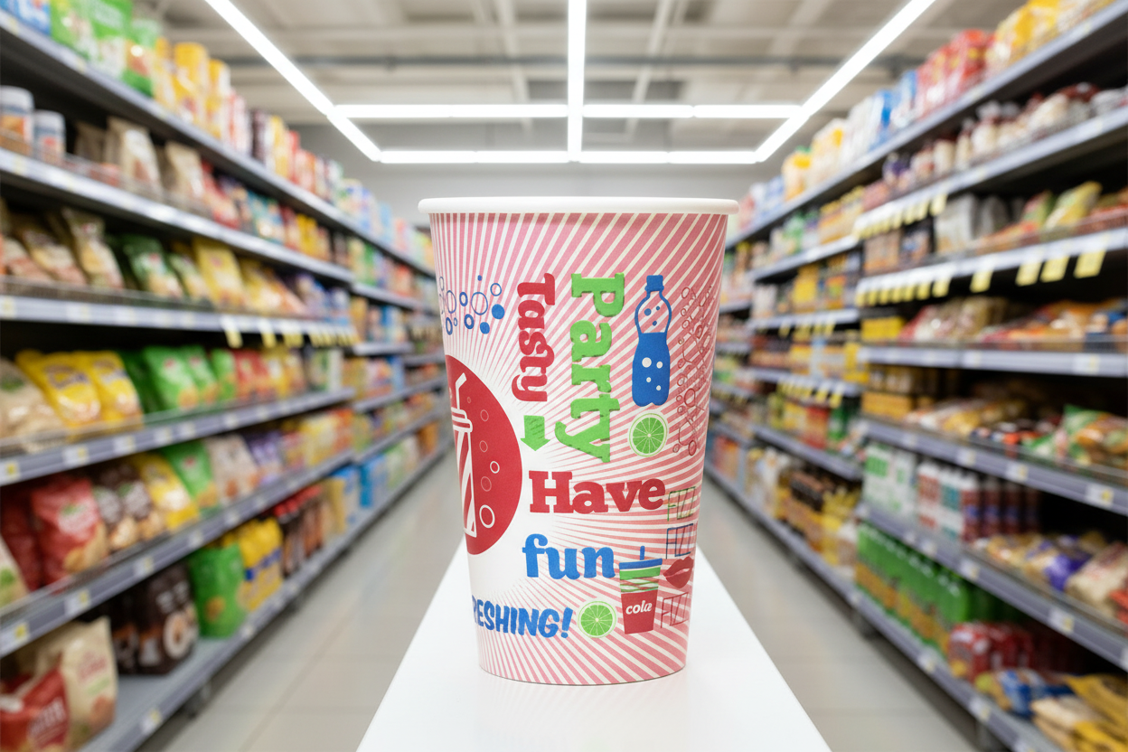 Cup Paper Chill Cold 12Oz