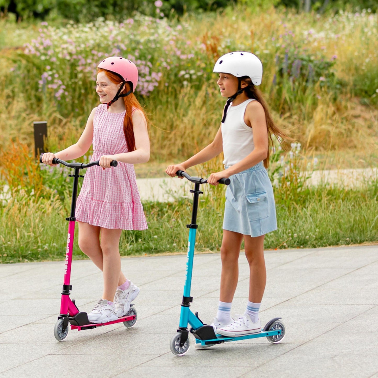 Turquoise - Deluxe 2 Wheel Scooter