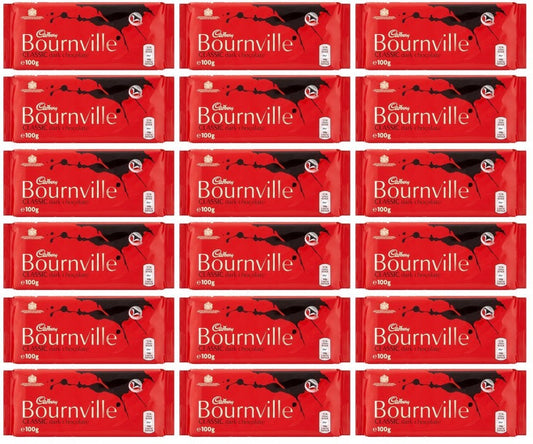 18 x Cadbury Bournville Classic Dark Chocolate Bar 100G
