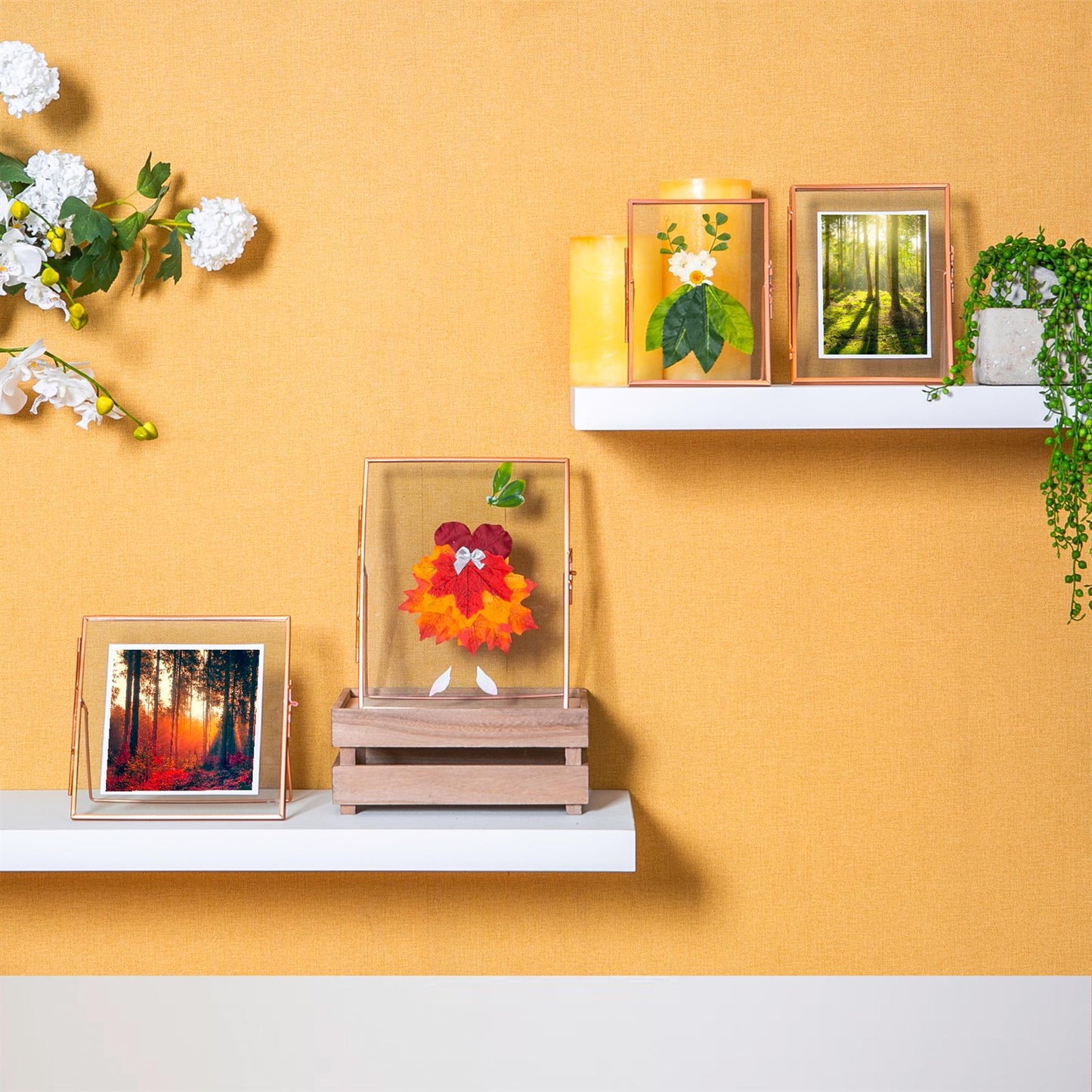 6" x 8" Standing Metal Photo Frame
