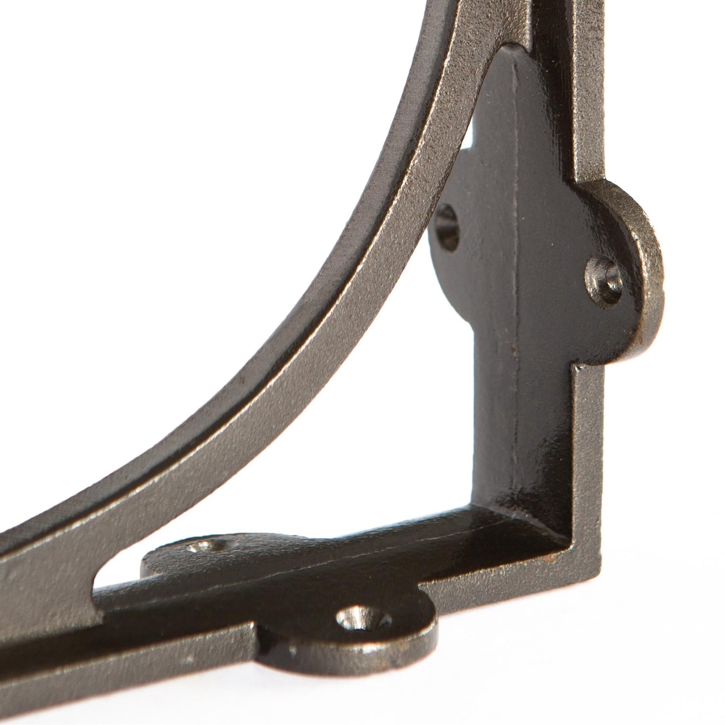 150mm Curved Iron Shelf Bracket