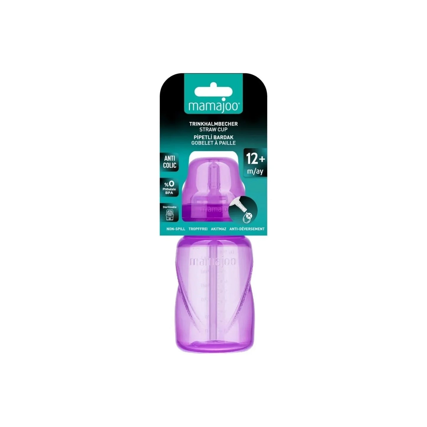 Mamajoo Training Cup 12+ months 270ml - Purple