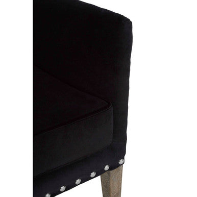 Kensington Townhouse Black Armchair