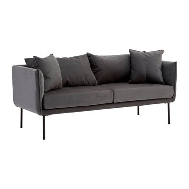 2 Seater Grey Sofa, Kolding