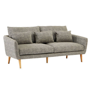 3 Seater Natural Fabric Sofa, Alto