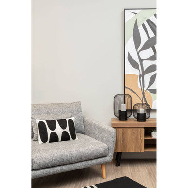 3 Seater Natural Fabric Sofa, Alto
