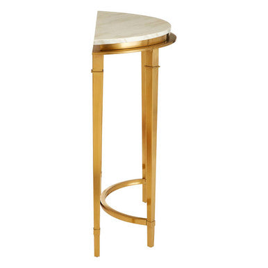 Alvaro Half Moon Console Table