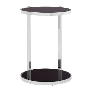 Novo Side Table With Rounded Base
