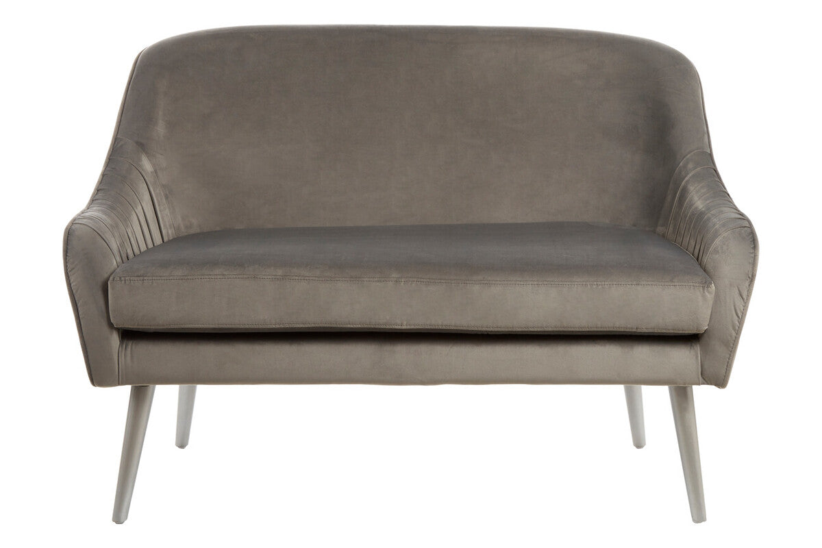Grey Velvet Sofa, Louxor