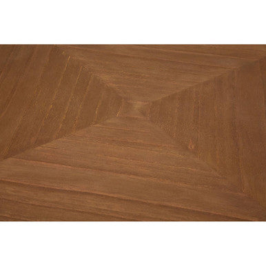Black and Natural Wooden Coffee Table with 1 Slim Storage Drawer, Loire